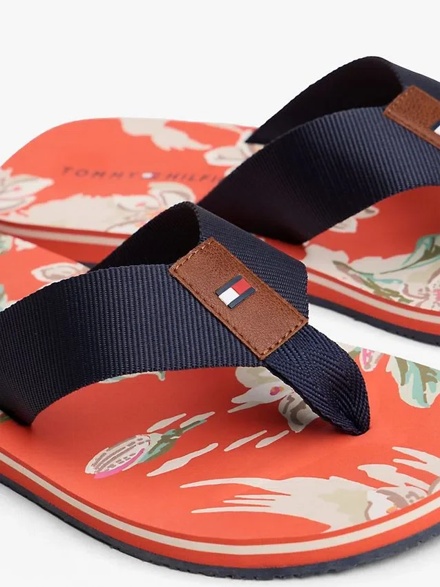 Floral Print Flip-Flop Floral Print Flip-Flop