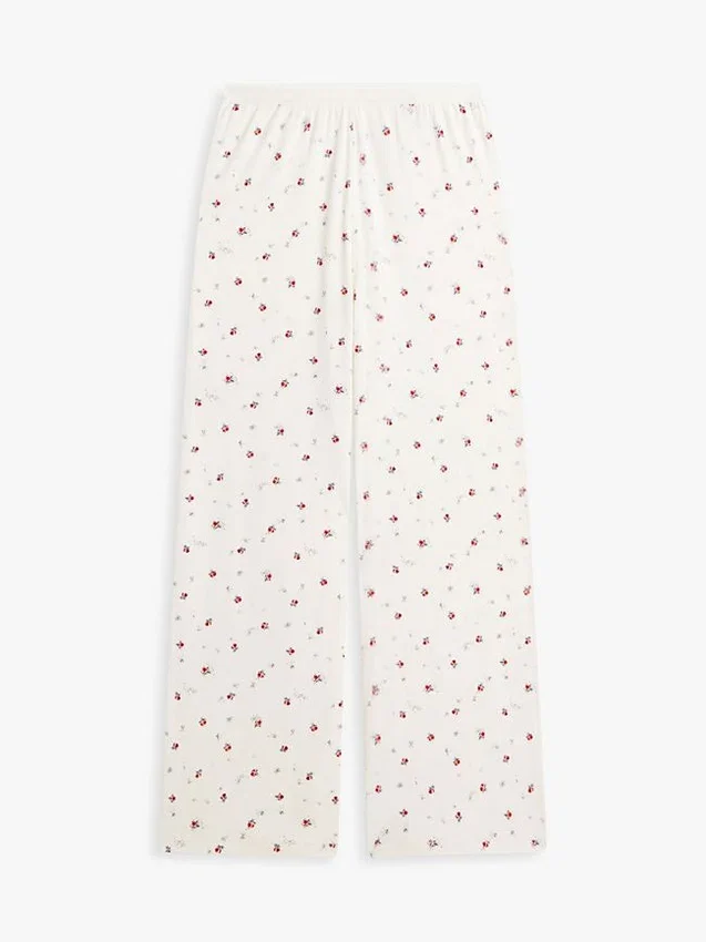 Floral Print Jersey Sleep Pant Floral Print Jersey Sleep Pant