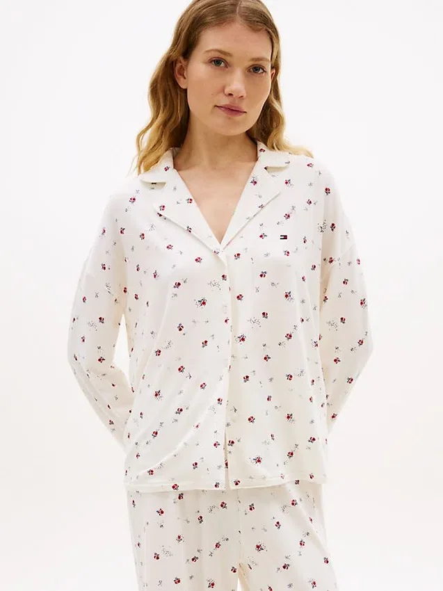 Floral Print Sleep Shirt Floral Print Sleep Shirt