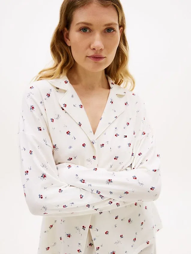 Floral Print Sleep Shirt Floral Print Sleep Shirt