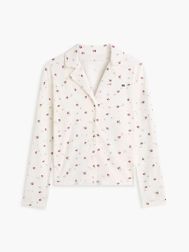 Floral Print Sleep Shirt Floral Print Sleep Shirt