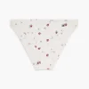 Floral-Printed Jersey Bikini Brief