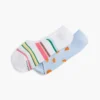 Fruit & Stripe No-Show Sock 2-Pack