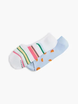 Fruit & Stripe No-Show Sock 2-Pack Fruit & Stripe No-Show Sock 2-Pack