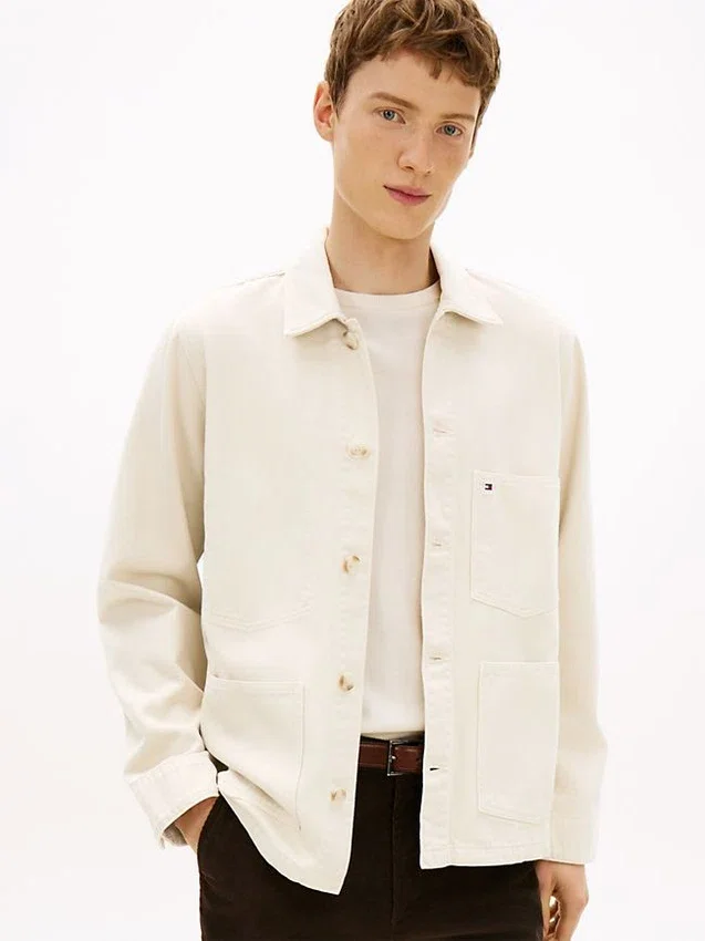 Garment-Dyed Denim Chore Jacket Garment-Dyed Denim Chore Jacket