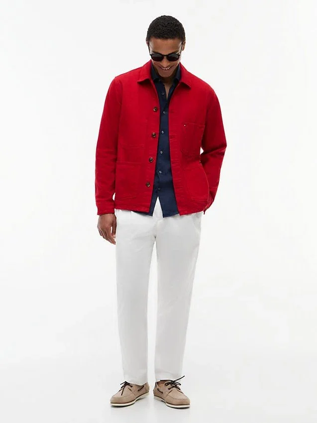 Garment-Dyed Denim Chore Jacket Garment-Dyed Denim Chore Jacket