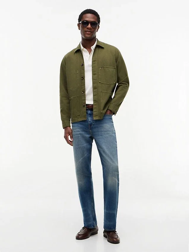 Garment-Dyed Denim Chore Jacket Garment-Dyed Denim Chore Jacket
