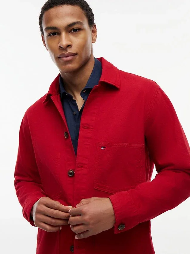Garment-Dyed Denim Chore Jacket Garment-Dyed Denim Chore Jacket