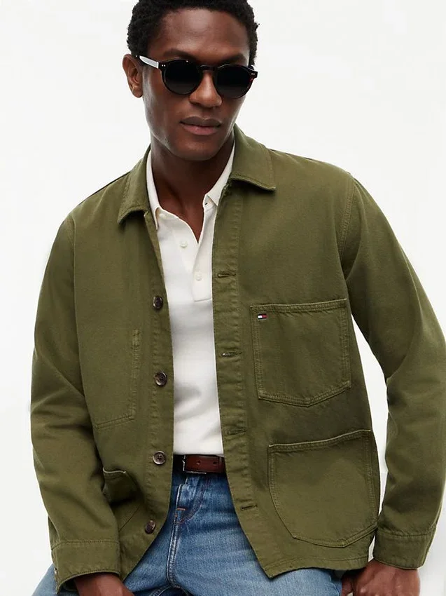 Garment-Dyed Denim Chore Jacket Garment-Dyed Denim Chore Jacket