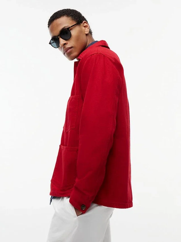Garment-Dyed Denim Chore Jacket Garment-Dyed Denim Chore Jacket