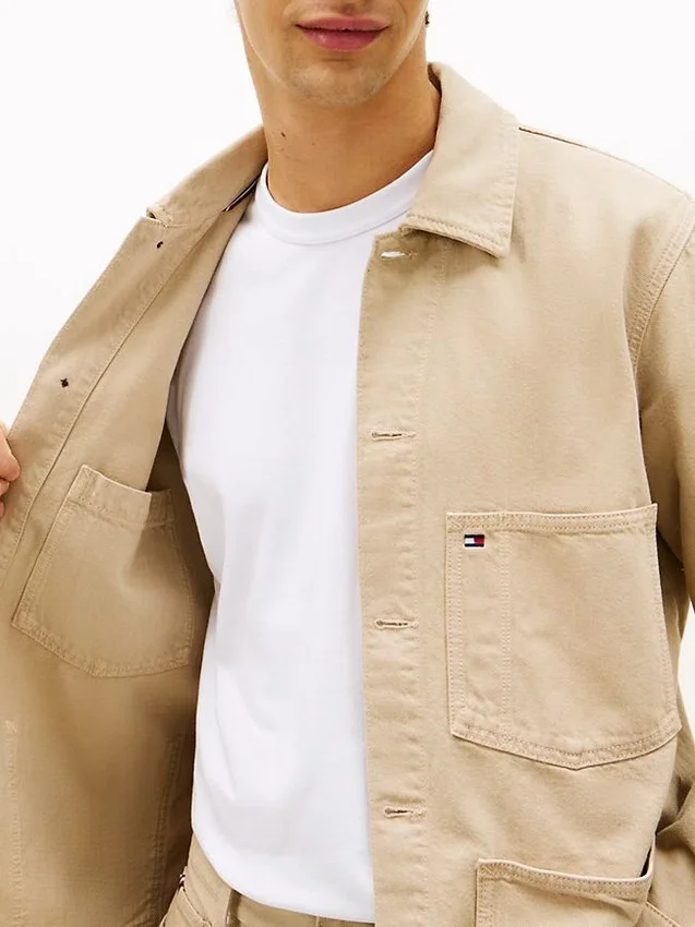 Garment-Dyed Denim Chore Jacket Garment-Dyed Denim Chore Jacket