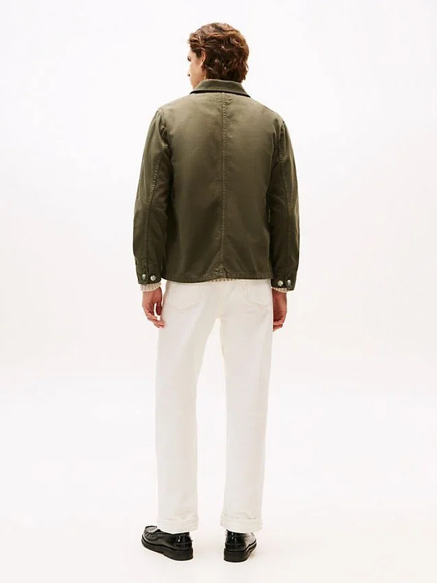 Garment-Dyed Denim Chore Jacket Garment-Dyed Denim Chore Jacket