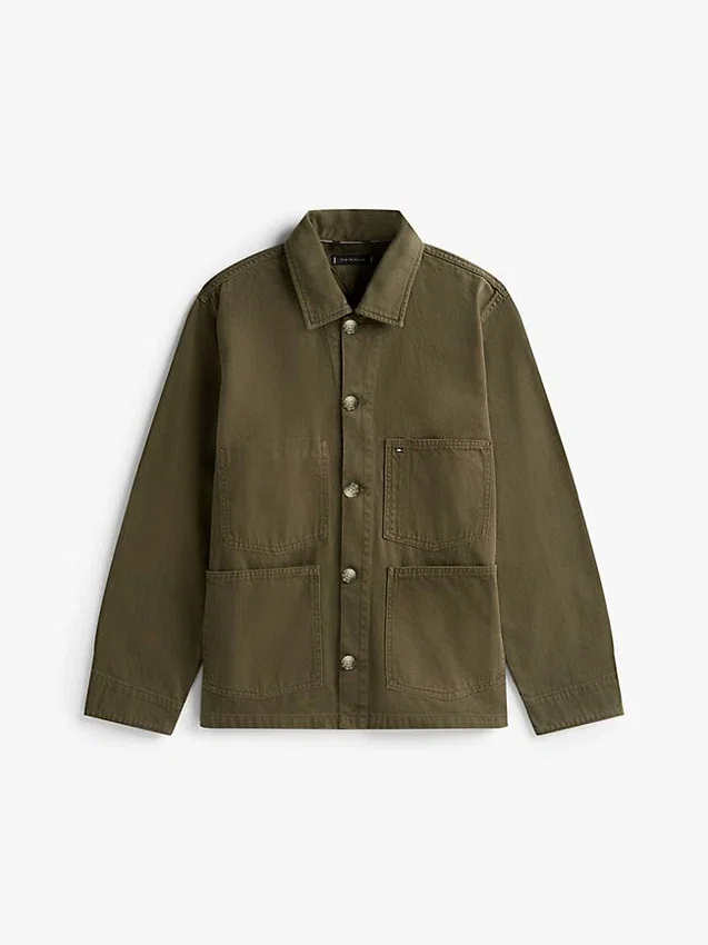 Garment-Dyed Denim Chore Jacket Garment-Dyed Denim Chore Jacket
