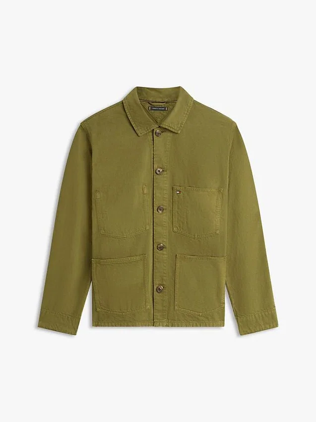 Garment-Dyed Denim Chore Jacket Garment-Dyed Denim Chore Jacket
