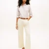 Garment-Dyed High-Rise Wide Leg Jean