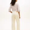 Garment-Dyed High-Rise Wide Leg Jean