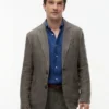 Garment-Dyed Linen Casual Blazer Garment-Dyed Linen Casual Blazer