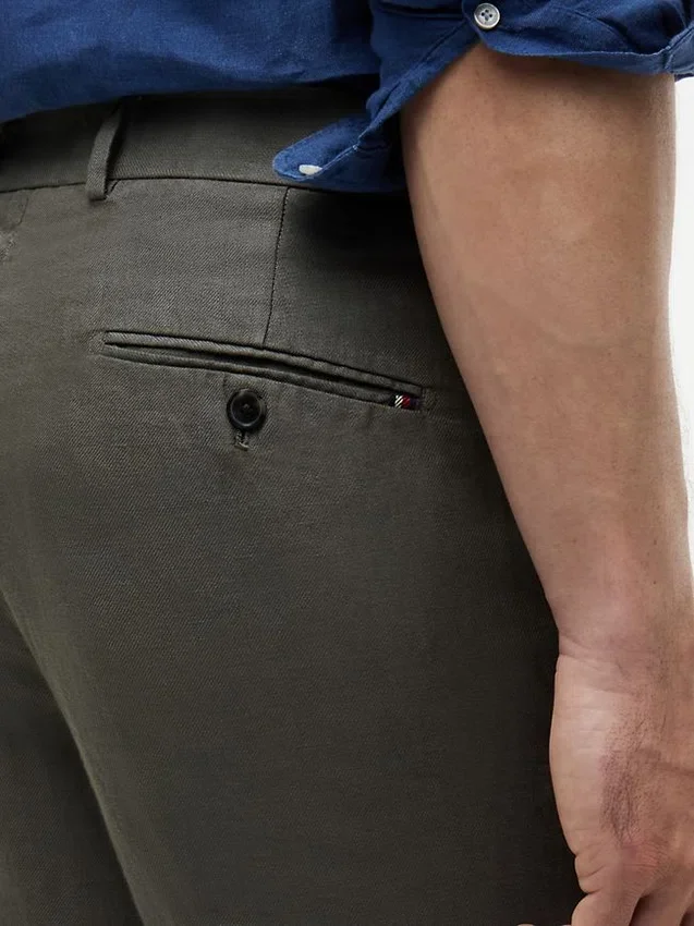 Garment-Dyed Linen Tapered Pant Garment-Dyed Linen Tapered Pant