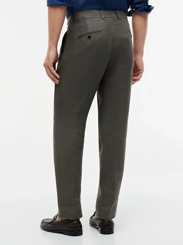 Garment-Dyed Linen Tapered Pant Garment-Dyed Linen Tapered Pant
