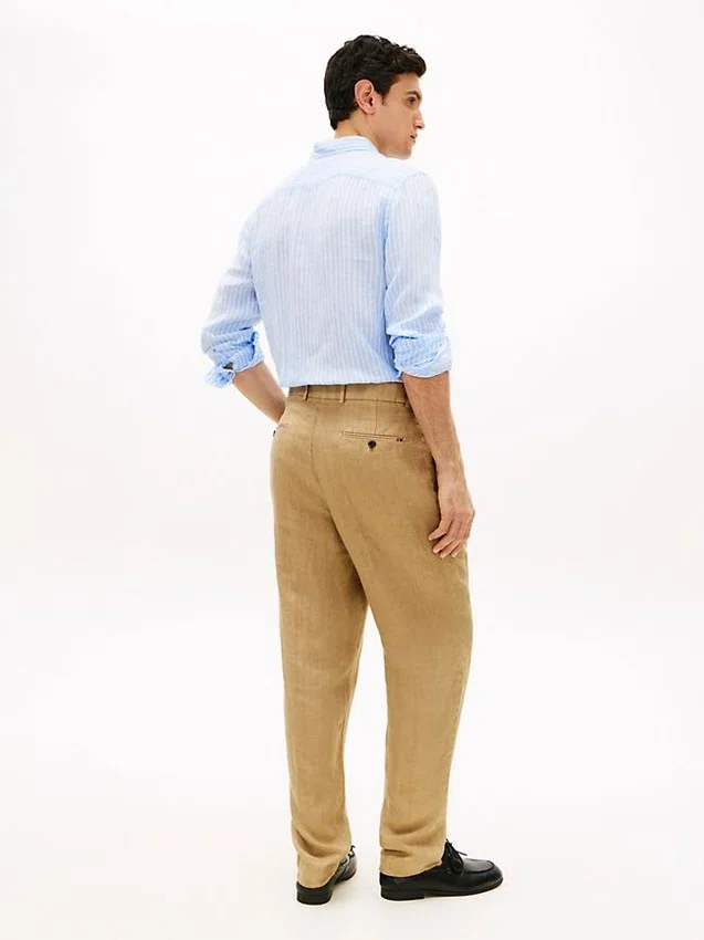 Garment-Dyed Linen Tapered Pant Garment-Dyed Linen Tapered Pant