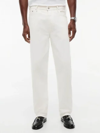 Garment-Dyed Loose Fit Jean