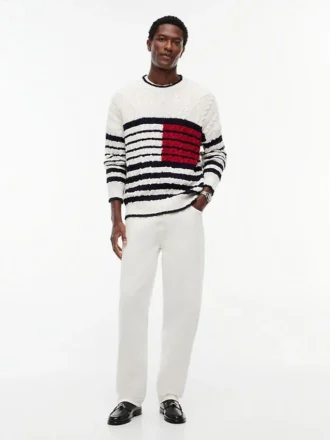 Garment-Dyed Loose Fit Jean