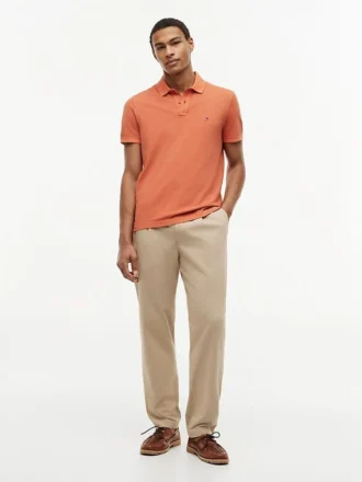 Garment-Dyed Regular Fit Polo