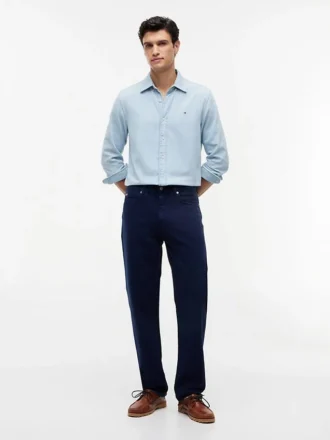 Garment-Dyed Regular Straight Jean