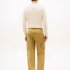 Garment-Dyed Straight Cargo Pants