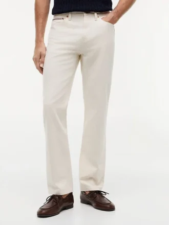 Garment-Dyed Straight Jean
