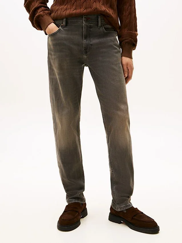 Garment Washed Slim Jean Garment Washed Slim Jean