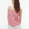 Gingham Linen-Blend Tank Top Gingham Linen-Blend Tank Top