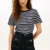 Gold-Button Cotton Interlock T-Shirt Gold-Button Cotton Interlock T-Shirt