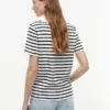 Gold-Button Cotton Interlock T-Shirt Gold-Button Cotton Interlock T-Shirt