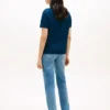 Gold-Button Cotton Interlock T-Shirt Gold-Button Cotton Interlock T-Shirt
