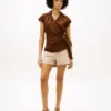 Gold-Button Twill Pocket Short Gold-Button Twill Pocket Short