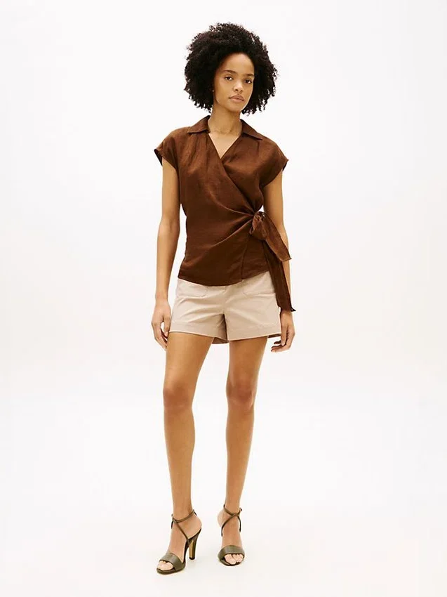 Gold-Button Twill Pocket Short Gold-Button Twill Pocket Short