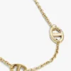 Gold-Plated Slim Mariner-Link Necklace Gold-Plated Slim Mariner-Link Necklace