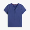 Henley T-Shirt & Short Sleep Set
