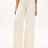High-Rise Stretch Wide Leg Utility Jean