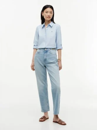 High-Rise Tapered Jean