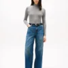 High-Rise Wide Leg Jean