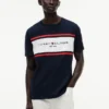 Hilfiger Block Stripe Logo T-Shirt Hilfiger Block Stripe Logo T-Shirt