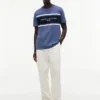 Hilfiger Block Stripe Logo T-Shirt Hilfiger Block Stripe Logo T-Shirt