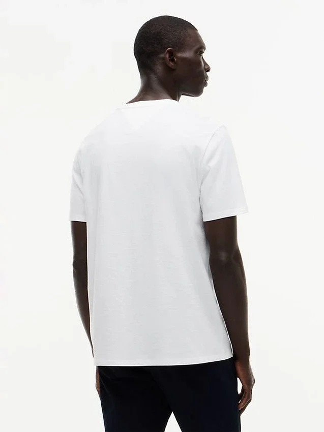Hilfiger Block Stripe Logo T-Shirt Hilfiger Block Stripe Logo T-Shirt