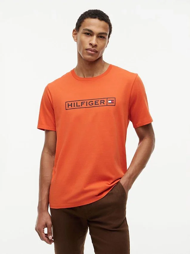 Hilfiger Box Logo T-Shirt Hilfiger Box Logo T-Shirt