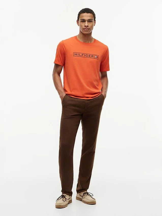 Hilfiger Box Logo T-Shirt Hilfiger Box Logo T-Shirt