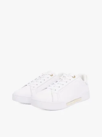 Hilfiger Logo Leather Sneaker