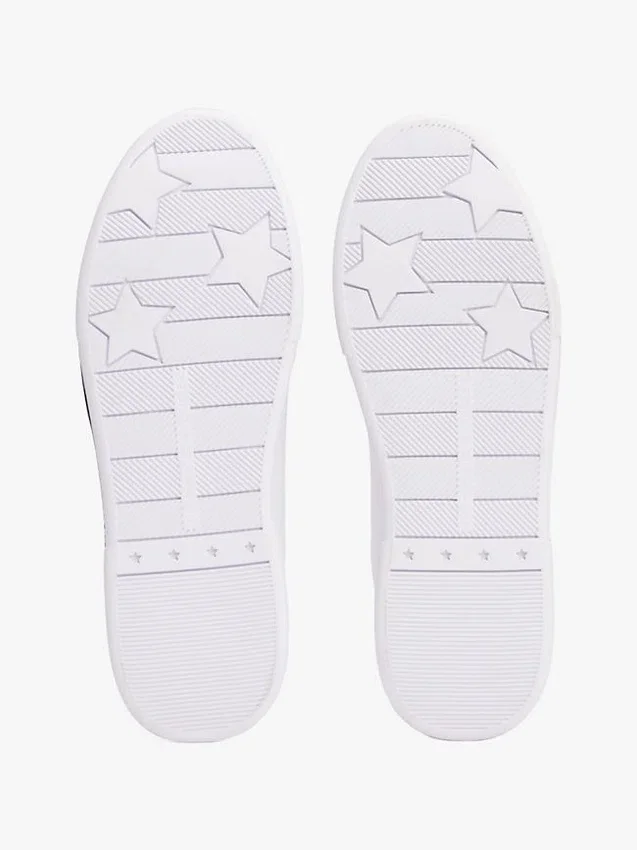 Hilfiger Logo Leather Sneaker Hilfiger Logo Leather Sneaker