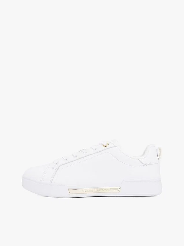 Hilfiger Logo Leather Sneaker Hilfiger Logo Leather Sneaker